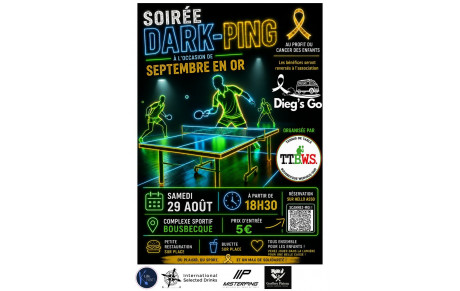 Soirée dark Ping
